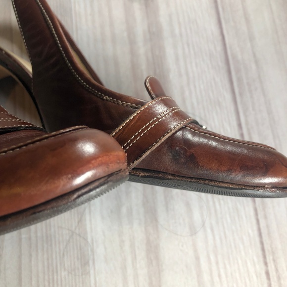 Circa - Joan & David Heel Brown Size 8 - Picture 7 of 7